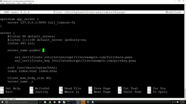 SSL for HTTPS with nginx - Django Web Development with Python 12 смотреть онлайн