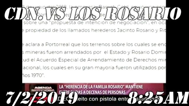 CDN Y GRUPO SIN. SE TOMAN A TÍTULO PERSONAL LA DIFAMACIÓN.A LA F. ROSARIO!!7 2 2019 8:35AM смотреть онлайн