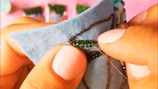 БРОШЬ ЦВЕТОК из БИСЕРА Мастер Класс смотреть онлайн