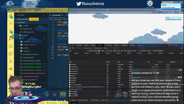 Stream 144 - Containerizing CeeBee... our chatbot and Learning how to do that! смотреть онлайн