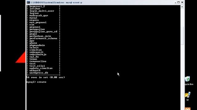 MySQL 111. Membuat database смотреть онлайн