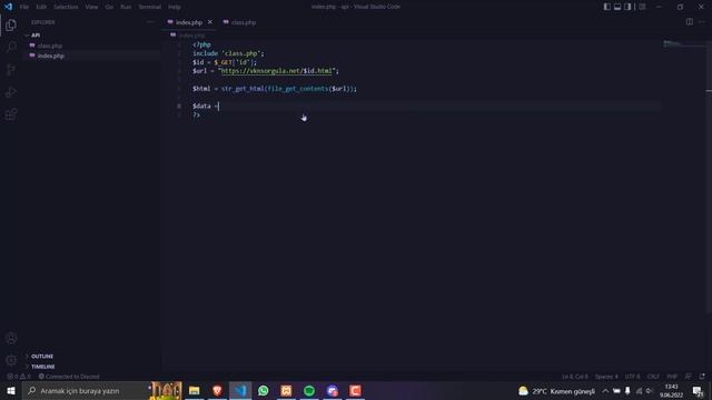 Php İle Api Nasıl Yazılır? | Web Sitelerinden Veri Çekme смотреть онлайн