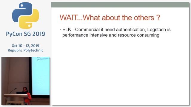 Graylog : Centralized logging of Application Logs - PyCon SG 2019 смотреть онлайн