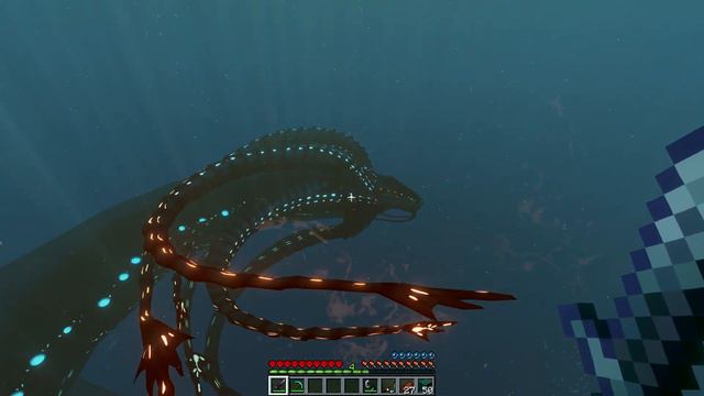 Gargantuan Leviathan in Minecraft and Subnautica смотреть онлайн