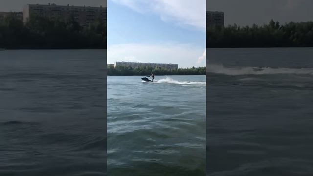 ДУХ СВОБОДЫ трюки на Гидроцикле YAMAHA SUPERJET By Erni_xas