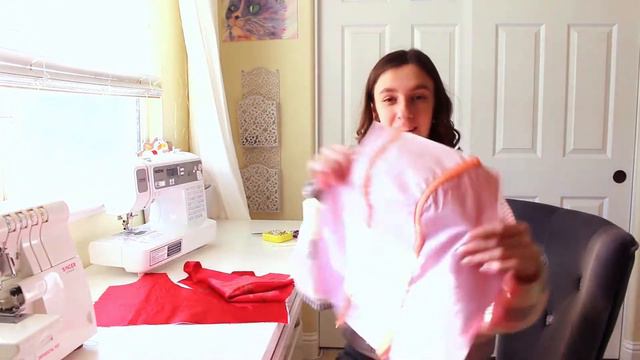 Sewing and Painting a Holiday Dress! | DIY смотреть онлайн