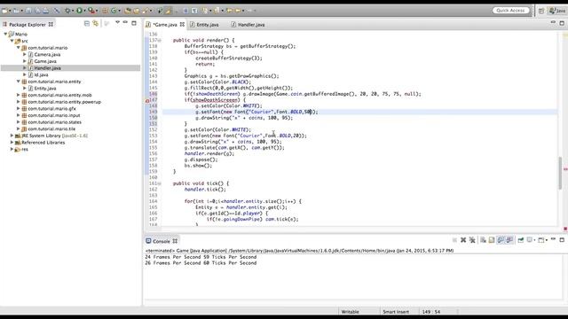 "Java Programming Tutorial" | "Super Mario Game" #26 | Lives смотреть онлайн