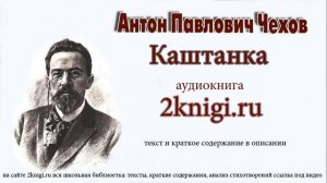 Антон Павлович Чехов «Каштанка» аудиокнига.