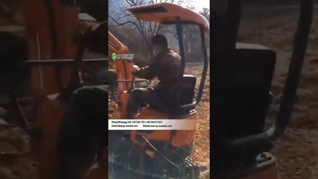 Mini excavator MY18 смотреть онлайн