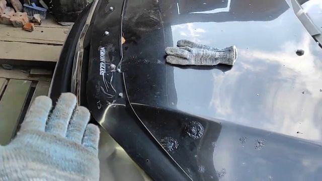 Лада Гранта обрыв троса капота... Как открыть? Легко!!!