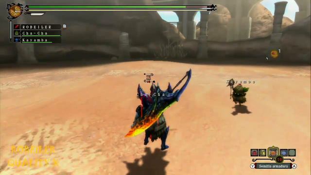 Monster Hunter 3 Ultimate Wii-U My HR/RC 999 Quest =El Gran Cazador = смотреть онлайн