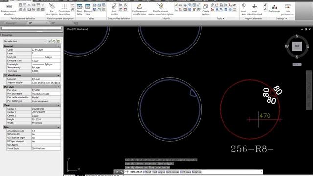 ASD " AUTOCAD STRUCTURAL DETAILING " REINFORCEMENT DEFINITION PANEL VID NO. 4 смотреть онлайн