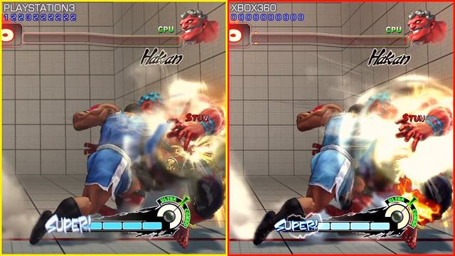 Super Street Fighter 4 Response XBOX360 vs PS3 смотреть онлайн