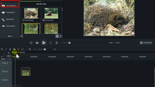 Уроки видеомонтажа в Camtasia Studio: панель инструментов и библиотека смотреть онлайн