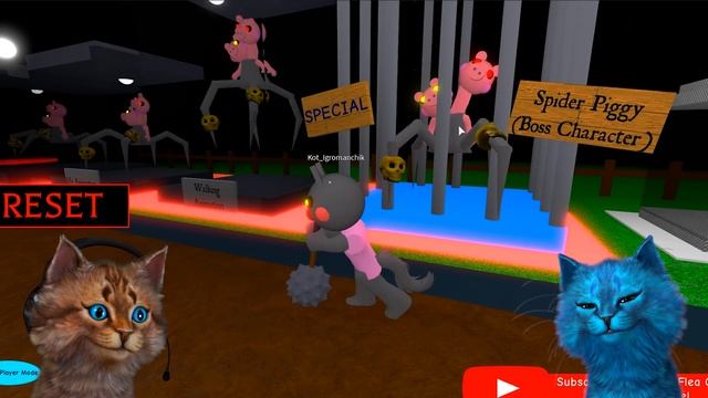 СЕКРЕТНЫЙ БОСС ПИГГИ ГЛАВА 10 (Roblox Piggy Boss chapter 10) Весёлый Кот и КОТЁНОК ЛАЙК смотреть онлайн
