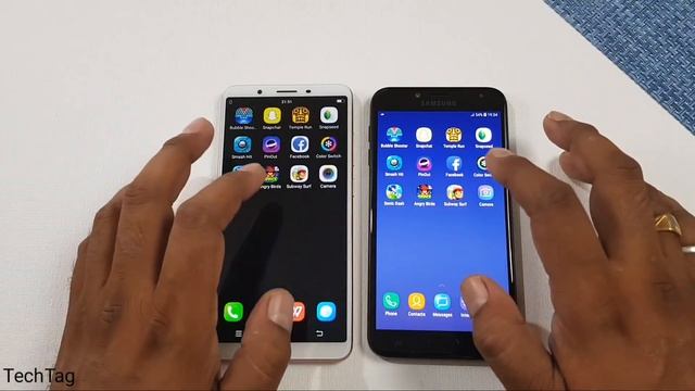 Vivo Y71i vs Samsung J4 (2018) Speed Test | Comparison !! смотреть онлайн
