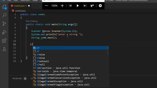 Check whether a string contains Vowel or Not in Java смотреть онлайн