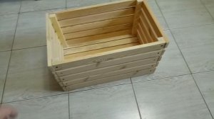Деревянный ящик своими руками