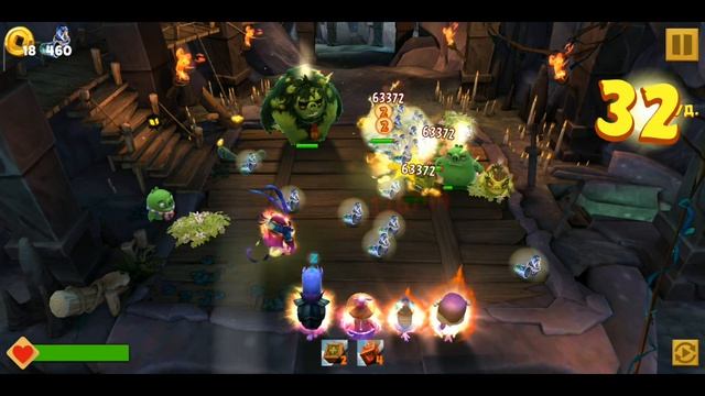 Angry Birds Evolution: gameplay event Grandfather Frost lvl100 03.01.2020 смотреть онлайн