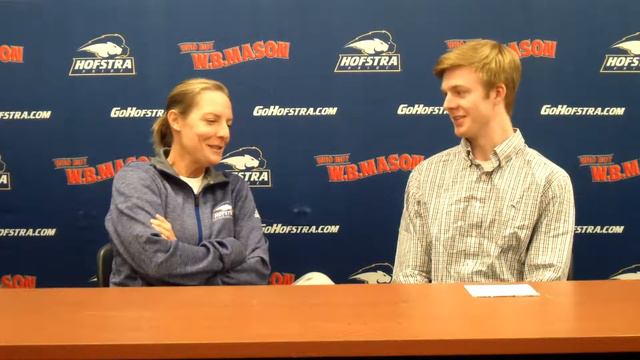 FH: W.B. Mason Coaches Report With Hofstra Coach Kathy De Angelis (10/11/16) смотреть онлайн