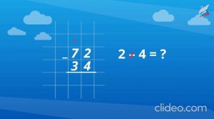 Математика Вычитание вида 52 - 24