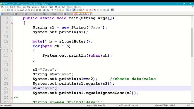 String class in Java with Other Methods #276 || Strings in Java Programming || java.lang package смотреть онлайн