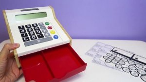 Игрушечная касса-калькулятор, бренд DUKTIG