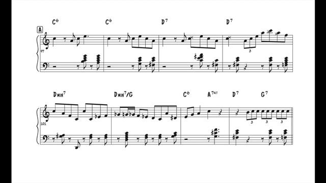 Oscar Peterson - Take The A Train (1958) (Transcription)