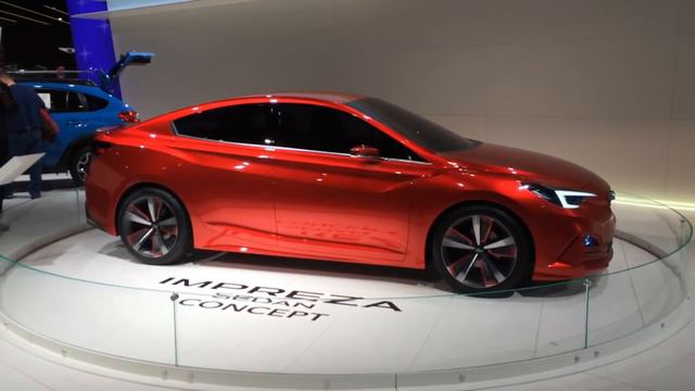 Subaru Impreza Sedan Concept. NAIAS 2016 смотреть онлайн