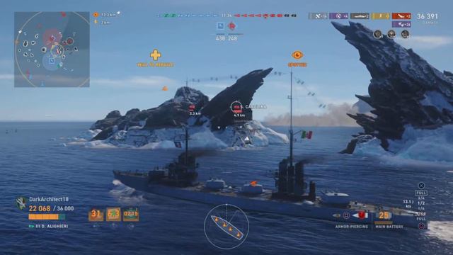 The Alighieri the Tier 3 Bruiser weight | World of Warships Legends смотреть онлайн