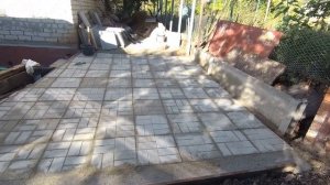 учимся класть тротуарную плитку,как класть тротуарную плитку,