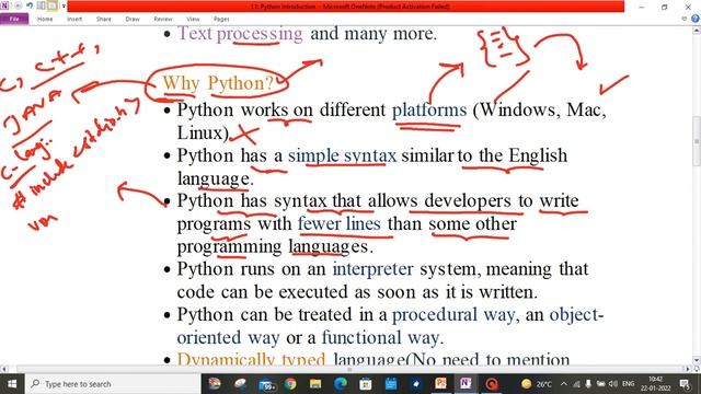 Lecture 1: Introduction to Python తెలుగు లో смотреть онлайн