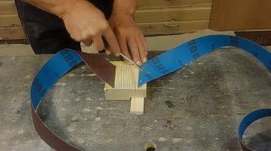 Клею ленту для гриндера . Как клеить ленту для самодельного гриндера .