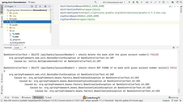 Spring Boot with Kotlin & JUnit 5 - Tutorial 14 - Gradle for Building Docker Images and Boot JARs смотреть онлайн