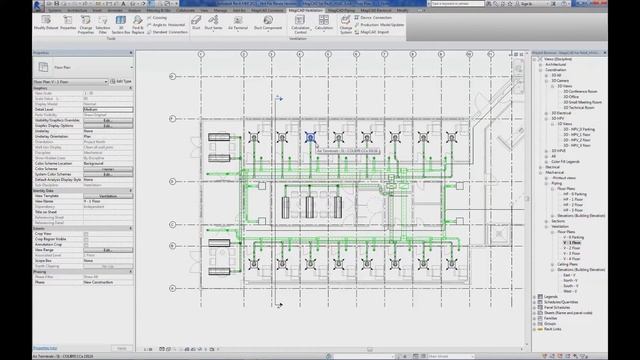 MagiCAD 2014.11 for Revit: Find and replace products with inherited properties and connections смотреть онлайн