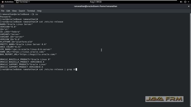 How to check OS Release Version on Oracle Linux 8 смотреть онлайн