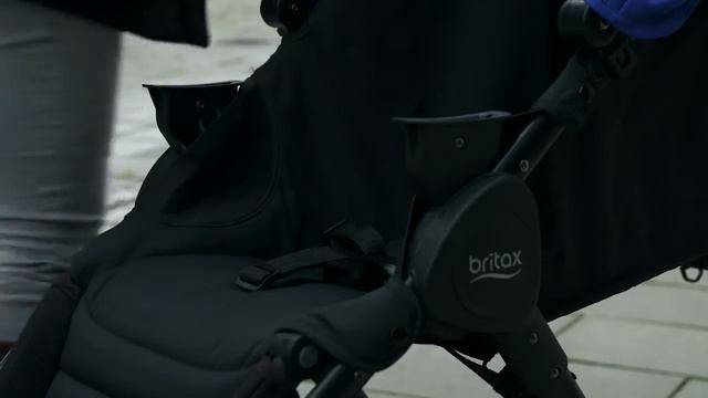 Люлька Britax | Как установить на шасси коляски смотреть онлайн
