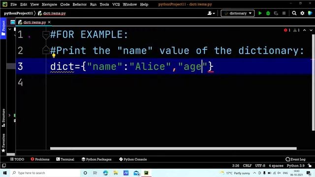 Dictionary Items || Part-51 || Python Tutorial For Beginners смотреть онлайн