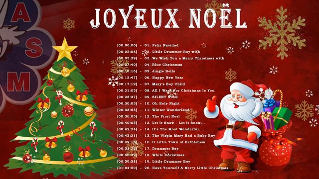 Musique de Noël Français 2023 🎄 Des Plus Belles Chansons de Noël 2023 🎄 Joyeux Noel 2023 смотреть онлайн