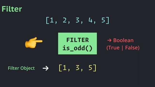 Map, filter and lambda in Python смотреть онлайн