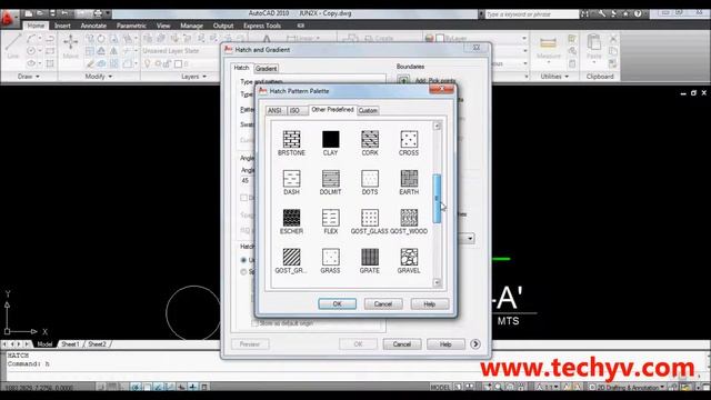 How To Apply Hatch in AutoCAD 2010 смотреть онлайн