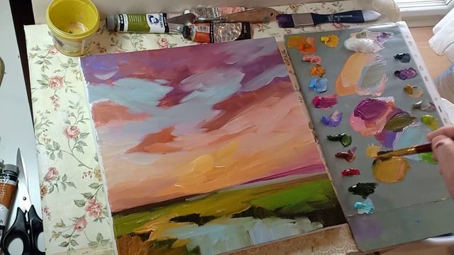 Как продавать картины на Avito Пишу пейзаж и рассказываю Наталия Ширяева смотреть онлайн