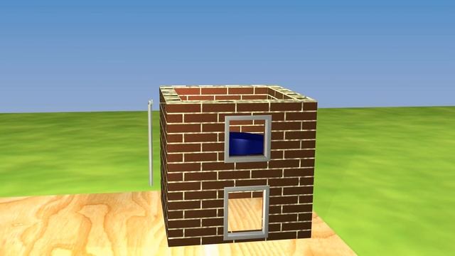 Банные печь, очень просто. Анимация Blender. смотреть онлайн