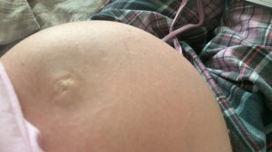 Sweet Pregnancy Belly Growth | 40 week pregnant belly
