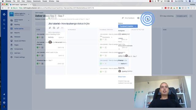 How to change status in Jira ? - Jira Basics смотреть онлайн