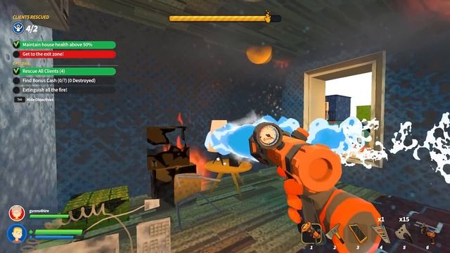 FIREFIGHTING GRANDMAS TO THE RESCUE (EMBR Firefighter Simulator Game) смотреть онлайн