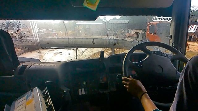 59, Scania Failed brakes, high gear, decreased, clutch problem | POV Driving - derisup смотреть онлайн