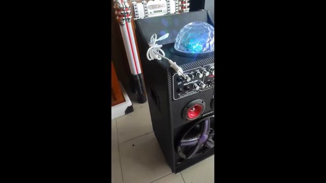 Мобильная акустическая система Auna DisGo Box 100(Bluetooth,диско-шар,2MIC,АКБ,USB,SD) 100Вт смотреть онлайн