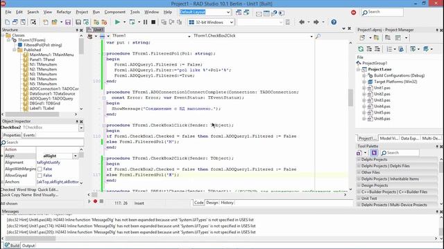 DELPHI Урок № 24 Процедуры в Delphi Procedure смотреть онлайн