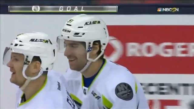 Tavares scores 4 goals in 2015 All Star Gme смотреть онлайн